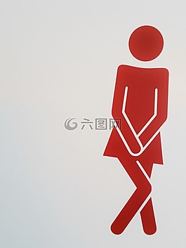 女子,紅色,滑稽