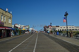 木橋,大洋城,海灘