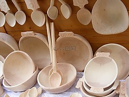 木,餐具,廚具