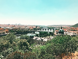 城市,布拉格,旅行