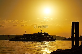 船舶,太陽(yáng),端口