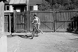 自行車,國家,女孩