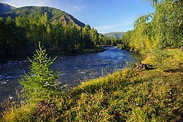 山,河,山區(qū)河流