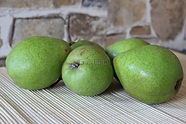 梨子,綠色,水果
