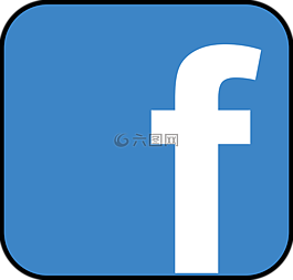 facebook,圖標,藍色