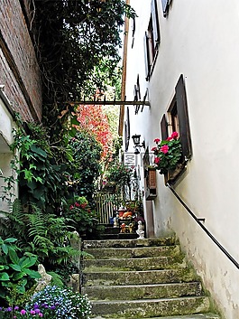 石樓梯,樓梯,歷史
