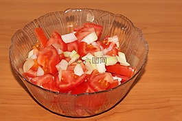 蕃茄,切,弗里施