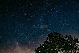 天空,夜,星星