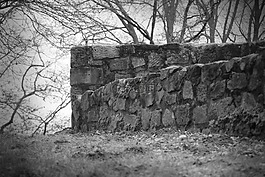 墻,石頭,廣場