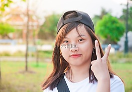 女士,女兒,人