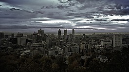 蒙特利爾,城市,天際線