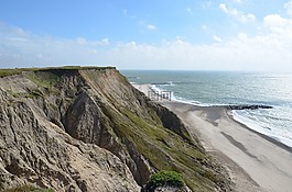 丹麥,懸崖,北海