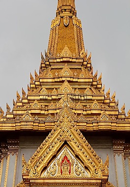 泰國,曼谷,廟