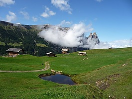 山,高山,景觀