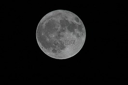 滿月,月光,夜