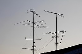 天線,接待處,電臺(tái)
