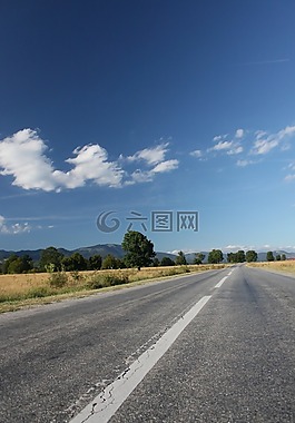 瀝青,藍(lán)色,云
