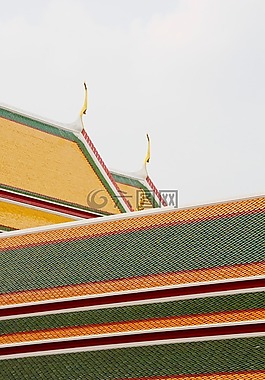 泰國,曼谷,廟
