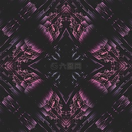 曼陀羅,霓虹燈,對稱