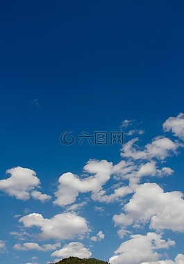 山,天空,云