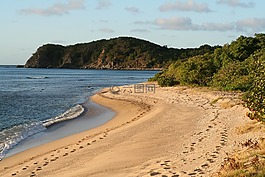 海灘,海洋,沙