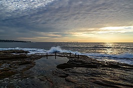庫吉,海洋,岸