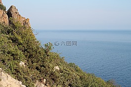 海,山,fiolent
