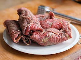 roulades,牛肉,肉