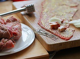 roulades,牛肉,肉