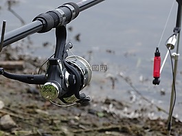 釣魚,棒,漁業