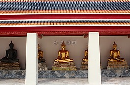 佛,黃金,冥想