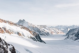 山,高原,云