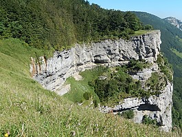 岩,山,vercors