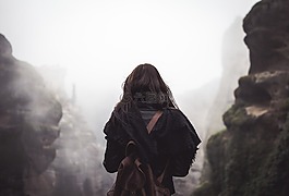 人,女子,旅行