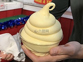 菠蘿,冰淇淋,軟服務(wù)