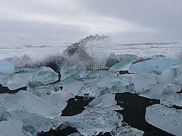 冰島,冰川冰,jokulsarlon