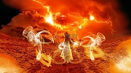 熱,桌面,火焰