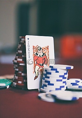 小丑,卡,扑克