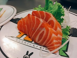 壽司,生魚片,鮭魚