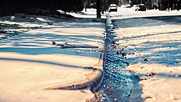 冷,雪,冰