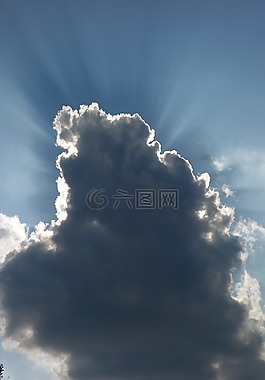 云,雷暴,積云