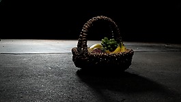 obstkorb,水果,籃