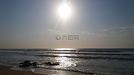 太陽(yáng),目睹,海灘