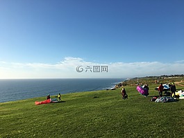 旅行,海,景觀