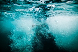 水,藍色,海