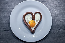 蛋,黃色,食品