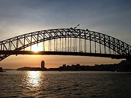 橋,悉尼,海港