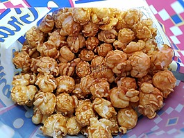 爆米花,焦糖玉米,小吃