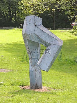 藝術,漢堡,公園