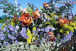 鮮花,安排,花瓶